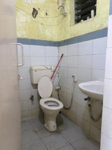 Common Bathroom Image of 680 Sq.ft 2 BHK Apartment / Flat for rent in Shapoorji Pallonji Shukhobrishti, New Town Kolkata for Rs. 17000