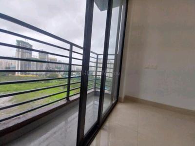 Balcony Image of 672 Sq.ft 2 BHK Apartment / Flat for sale in Risland The Icon, Thane West Thane for Rs. 13000000