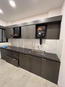 Kitchen Image of 1000 Sq.ft 1 RK Builder Floor for rent in Scheme 78 Indore for Rs. 15000