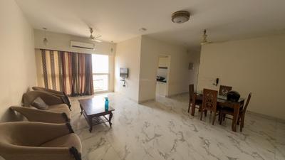 Living Room Image of 1350 Sq.ft 3 BHK Apartment / Flat for rent in Raheja Ridgewood, Goregaon East Mumbai for Rs. 130000