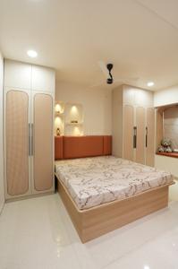 Bedroom Image of 1000 Sq.ft 2 BHK Apartment / Flat for rent in Wakad Pune for Rs. 40000
