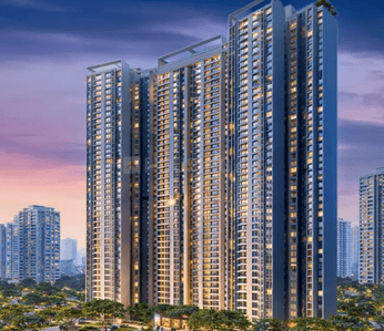 Image of 1120 Sq.ft 3 BHK Apartment / Flat for sale in Rustomjee Urbania, Thane West, Thane for Rs. 17900000