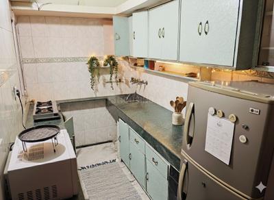 Kitchen Image of 1300 Sq.ft 3 BHK Builder Floor for rent in Sector 19 Noida for Rs. 45000