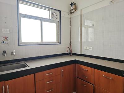 Kitchen Image of 650 Sq.ft 1 BHK Apartment / Flat for sale in Nyati Elan, Wagholi Pune for Rs. 4570000