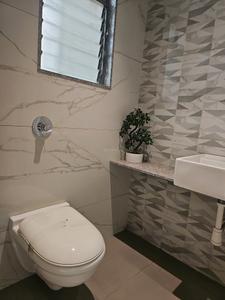 Common Bathroom Image of 1126 Sq.ft 2 BHK Apartment / Flat for sale in Goel Ganga Serio E F Building, Kharadi Pune for Rs. 13800000