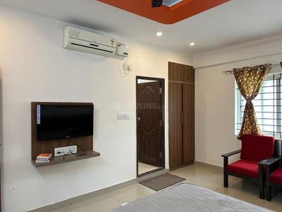 Bedroom Image of 350 Sq.ft 1 RK Builder Floor for rent in Halasuru Bengaluru for Rs. 20000