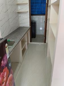 Kitchen Image of 600 Sq.ft 1 BHK Builder Floor for rent in Financial District Hyderabad for Rs. 24000