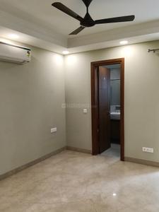 Bedroom Image of 1440 Sq.ft 3 BHK Builder Floor for rent in Chittaranjan Park New Delhi for Rs. 86000