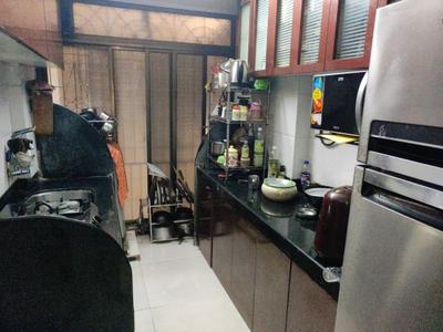 Kitchen Image of 600 Sq.ft 1 BHK Apartment / Flat for sale in Belapur CBD Navi Mumbai for Rs. 7500000