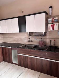 Kitchen Image of 2000 Sq.ft 3 BHK Builder Floor for rent in Ganpati Enclave Bathinda for Rs. 28000