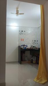 Kitchen Image of 650 Sq.ft 2 BHK Apartment / Flat for rent in Charholi Budruk Pune for Rs. 16000