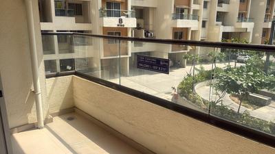 Balcony Image of 1312 Sq.ft 3 BHK Apartment / Flat for sale in Wakad Pune for Rs. 12400000