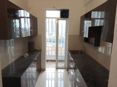 Kitchen Image of 1250 Sq.ft 3 BHK Apartment / Flat for rent in Runwal The Central Park Phase I, Chinchwad Pune for Rs. 44300