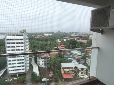 Balcony Image of 1705 Sq.ft 3 BHK Apartment / Flat for rent in Global Riva, Kodailbail Mangalore for Rs. 55000