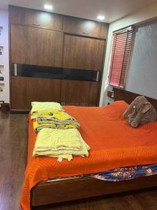 Bedroom Image of 1200 Sq.ft 2 BHK Apartment / Flat for rent in Orchid Blues, Shela Ahmedabad for Rs. 33000