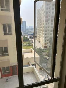 Balcony Image of 673 Sq.ft 2 BHK Apartment / Flat for rent in Loharuka Green Heights 2, Rajarhat Kolkata for Rs. 23000