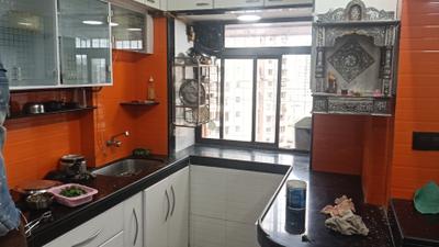 Kitchen Image of 1300 Sq.ft 3 BHK Apartment / Flat for rent in Andheri West Mumbai for Rs. 160000