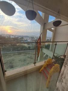 Balcony Image of 1950 Sq.ft 3 BHK Apartment / Flat for rent in Klassik Landmark, KPC Layout Bengaluru for Rs. 75000