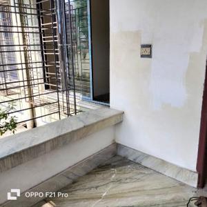 Balcony Image of 550 Sq.ft 1 BHK Builder Floor for rent in Kalyani Nadia for Rs. 7500