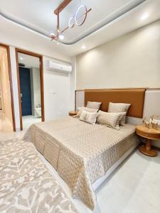 Bedroom Image of 1970 Sq.ft 3 BHK Builder Floor for sale in Motiaz Amelia Estate, Nabha Zirakpur for Rs. 14900000