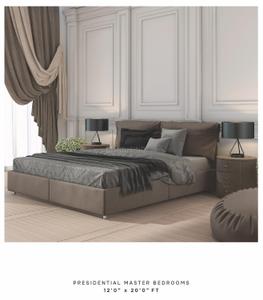 Bedroom Image of 1712 Sq.ft 3 BHK Apartment / Flat for sale in The Attraction, Motera Ahmedabad for Rs. 16100000