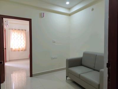 Living Room Image of 1150 Sq.ft 1 BHK Apartment / Flat for rent in Kondapur Hyderabad for Rs. 25000