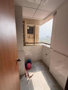 Balcony Image of 1250 Sq.ft 3 BHK Apartment / Flat for rent in Shree Sharanam Sky, Sargasan Gandhinagar for Rs. 40000