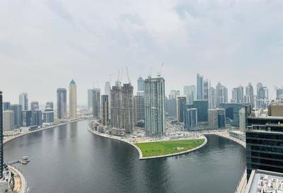 Balcony Image of 795 Sq.ft 1 BHK Apartment / Flat for sale in Damac Maison Prive by Damac Properties, Business Bay Dubai for Rs. 48100000
