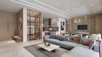Hall Image of 2600 Sq.ft 4 BHK Apartment / Flat for sale in Times 104, Bodakdev Ahmedabad for Rs. 47200000