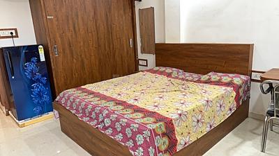 Bedroom Image of 500 Sq.ft 1 RK Apartment / Flat for rent in Mahalakshmi Nagar Indore for Rs. 13000