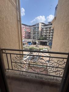 Balcony Image of 550 Sq.ft 1 BHK Apartment / Flat for rent in Kalwa Thane for Rs. 23000