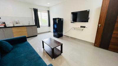 Bedroom Image of 700 Sq.ft 1 BHK Apartment / Flat for rent in Madhapur Hyderabad for Rs. 30000