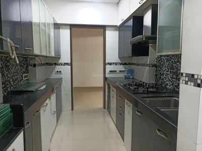 Kitchen Image of 900 Sq.ft 3 BHK Apartment / Flat for sale in Romell Empress, Borivali West Mumbai for Rs. 22000000