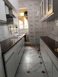 Kitchen Image of 1200 Sq.ft 2 BHK Apartment / Flat for rent in Patparganj New Delhi for Rs. 34000