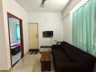 Bedroom Image of 550 Sq.ft 1 BHK Apartment / Flat for rent in Brookefield Bengaluru for Rs. 20000