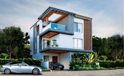 Image of 3540 Sq.ft 3 BHK Villa for sale in Kollur, Hyderabad for Rs. 46016460