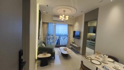 Living Room Image of 850 Sq.ft 2 BHK Apartment / Flat for sale in DVNM Seabreeze Phase 1, Virar West Virar for Rs. 5181000