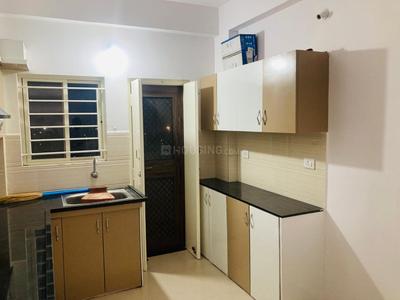 Kitchen Image of 1350 Sq.ft 2 BHK Apartment / Flat for rent in Virasha Heights, Bawadiya Kalan Bhopal for Rs. 25000