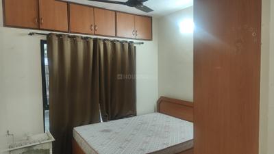 Bedroom Image of 820 Sq.ft 2 BHK Apartment / Flat for rent in Gulmohar City, Kharadi Pune for Rs. 31000