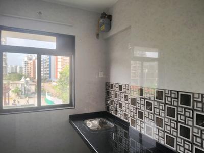 Kitchen Image of 400 Sq.ft 1 RK Apartment / Flat for rent in Thane West Thane for Rs. 27000