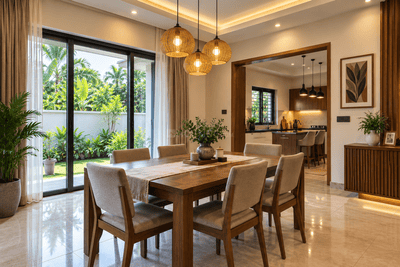 Living Room Image of 2000 Sq.ft 3 BHK Independent House for sale in Mannuthy Thrissur for Rs. 11800000