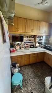 Kitchen Image of 550 Sq.ft 1 BHK Builder Floor for rent in Malka Ganj New Delhi for Rs. 22000