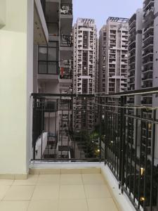 Bedroom Two Image of 1050 Sq.ft 2 BHK Apartment / Flat for rent in Gulshan Bellina, Noida Extension Greater Noida for Rs. 32000