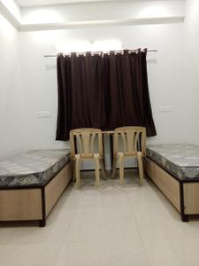 Bedroom Image of 1500 Sq.ft 1 RK Apartment / Flat for rent in Vijay Nagar Indore for Rs. 8000