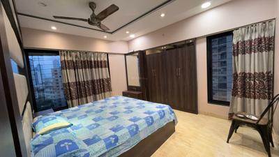 Bedroom Image of 800 Sq.ft 2 BHK Apartment / Flat for rent in Kanakia Niharika, Thane West Thane for Rs. 60000