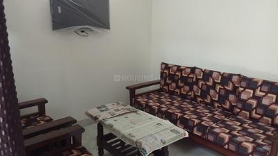 Living Room Image of 450 Sq.ft 1 BHK Builder Floor for rent in Kalkaji New Delhi for Rs. 19000