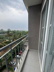 Balcony Image of 500 Sq.ft 1 BHK Studio for sale in Godrej Royale Woods, Boovanahalli Bengaluru for Rs. 5500000