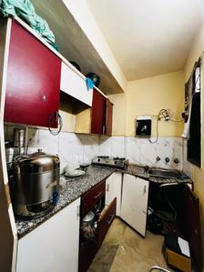 Kitchen Image of 650 Sq.ft 2 BHK Builder Floor for sale in Arjun Nagar New Delhi for Rs. 7000000