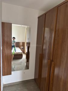 Bedroom Image of 1172 Sq.ft 3.5 BHK Apartment / Flat for rent in Malabar Exotica, Vaishno Devi Circle Ahmedabad for Rs. 43000