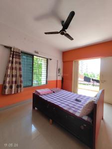Bedroom Image of 1086 Sq.ft 2 BHK Apartment / Flat for rent in Sai Krupa Landmark, Thergaon Pune for Rs. 24000